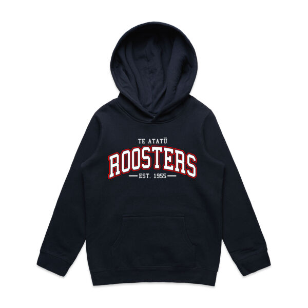 Roosters College Youth Hoodie - Navy Thumbnail