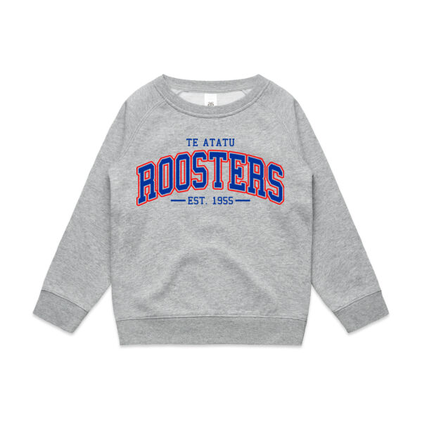 Roosters College Youth Crew - Grey Thumbnail